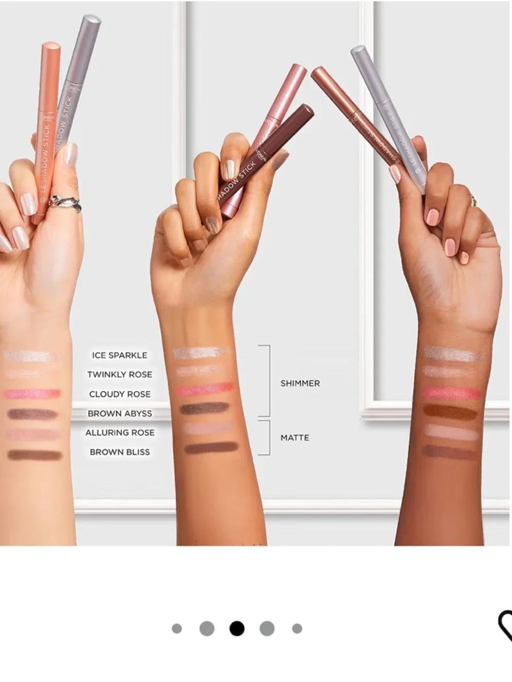 *Bundle* NWT Urban Decay Shimmer Eyeshadow Primer & L’ Oreal Eyeshadow Stick - Picture 14 of 16